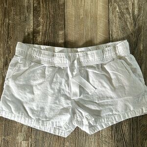 LAGACI WOMEN WHITE SHORTS, SIZE LARGE
